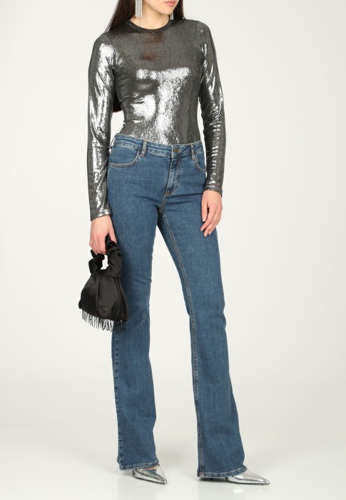 джинсы  от бренда philosophy di lorenzo serafini вид слева