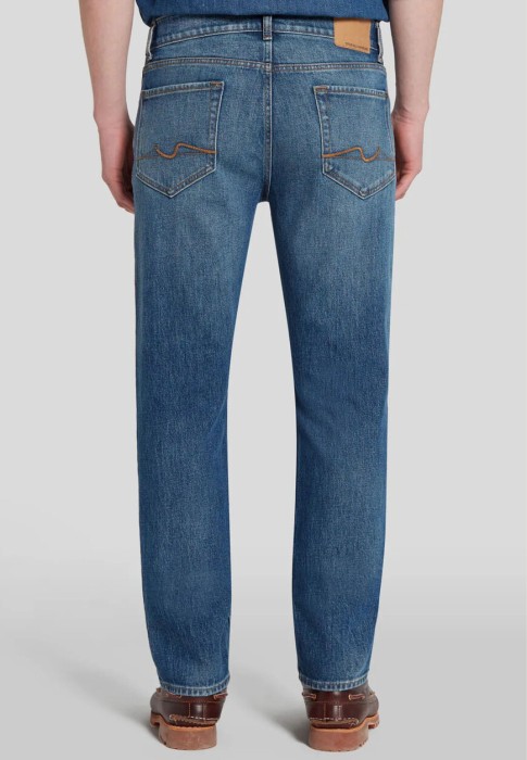 джинсы  из италии вид сбоку