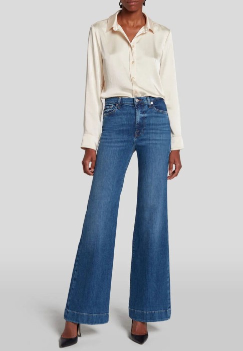 джинсы  из италии вид сбоку