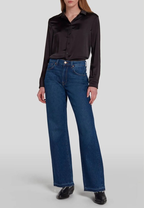 джинсы  из италии вид сбоку