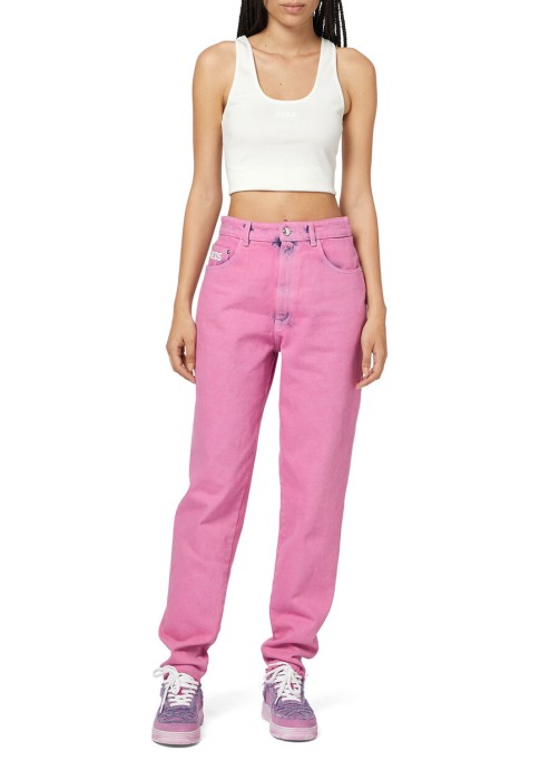 джинсы  от бренда gcds вид слева