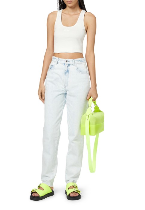 джинсы  от бренда gcds вид слева