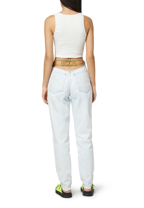 джинсы  из италии вид сбоку