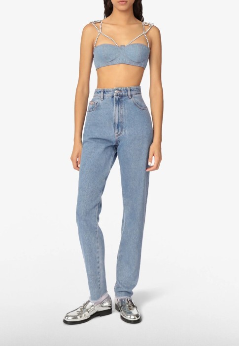 джинсы  из италии вид сбоку