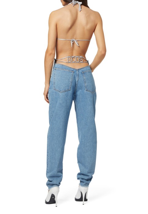 джинсы  из италии вид сбоку