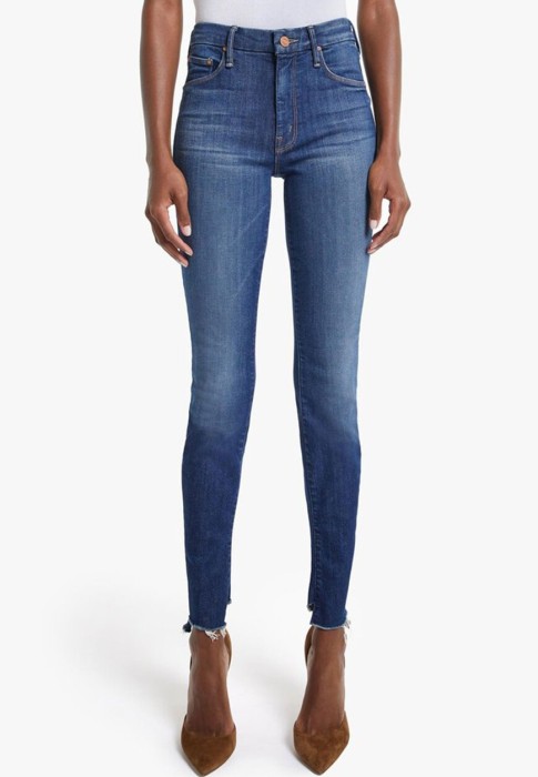 джинсы  от бренда mother вид слева