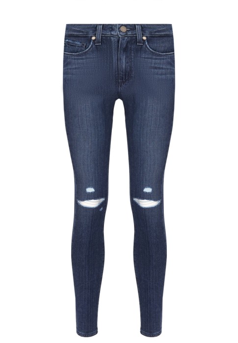 джинсы  от известного бренда вид слева