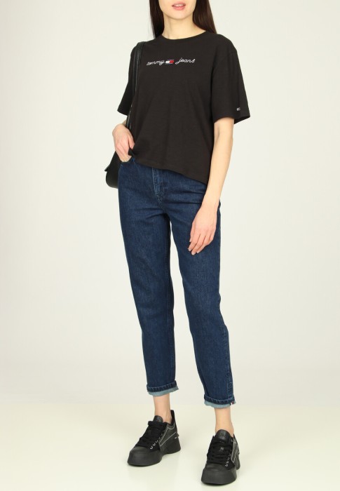 джинсы  от бренда tommy jeans вид слева