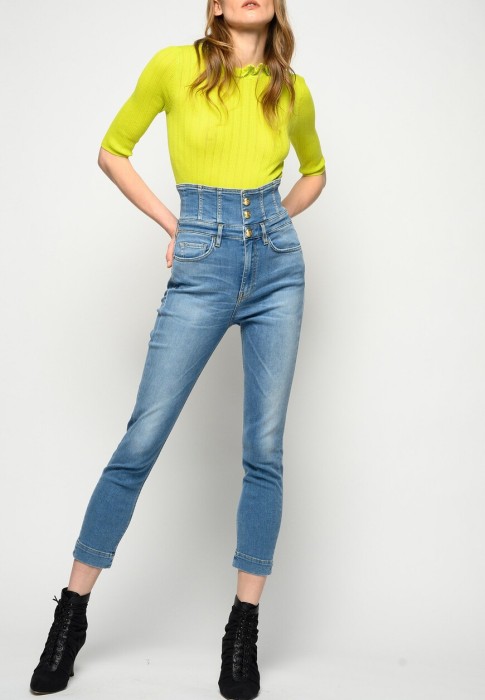 джинсы  от бренда pinko вид слева