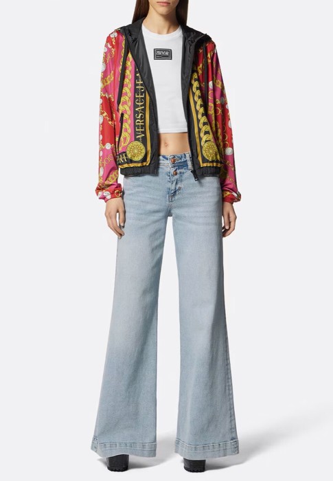 джинсы  от бренда versace jeans couture вид слева