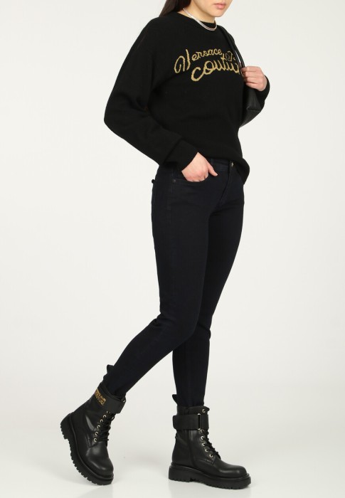 джинсы  из италии вид сбоку