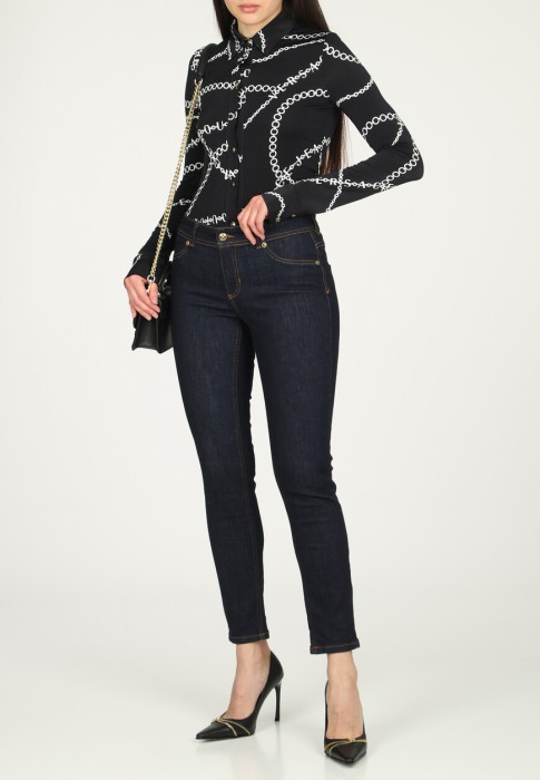 джинсы  от бренда versace jeans couture вид слева