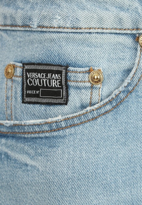 джинсы  из проверенных материалов спереди