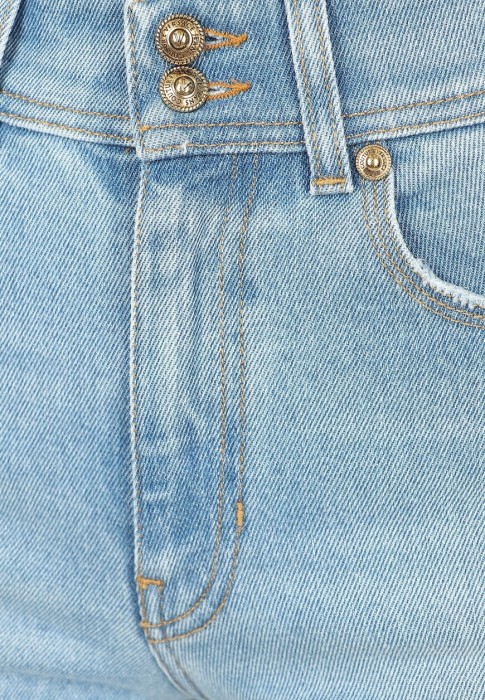 джинсы  из проверенных материалов спереди