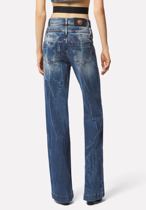 джинсы  из италии вид сбоку