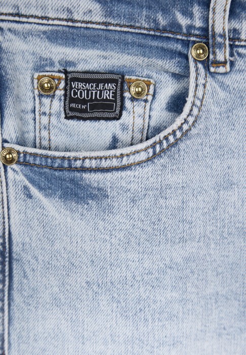 джинсы  для взрослого возраста с изнаночной стороны