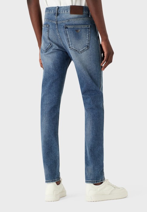 джинсы  из италии вид сбоку