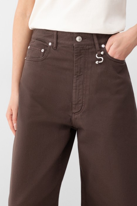 джинсы  из италии вид сбоку