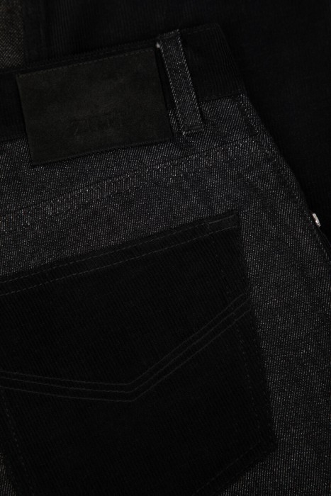 джинсы  для взрослого возраста с изнаночной стороны