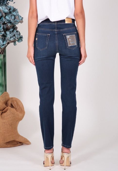 джинсы  из италии вид сбоку