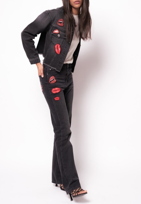 джинсы  от бренда pinko вид слева