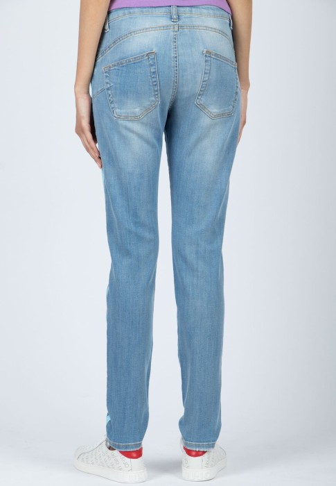 джинсы  из италии вид сбоку