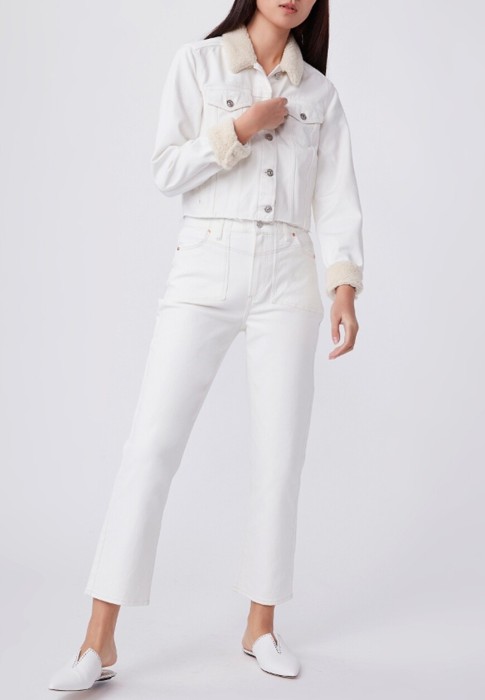 джинсы  от бренда paige вид слева