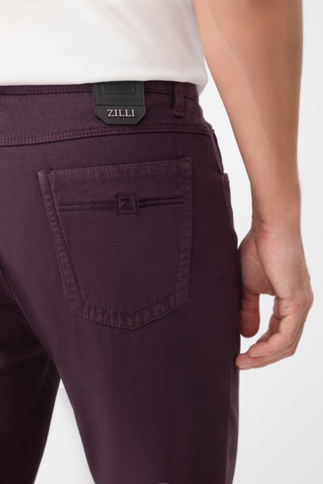 Товар фиолетового цвета с внутренней стороны