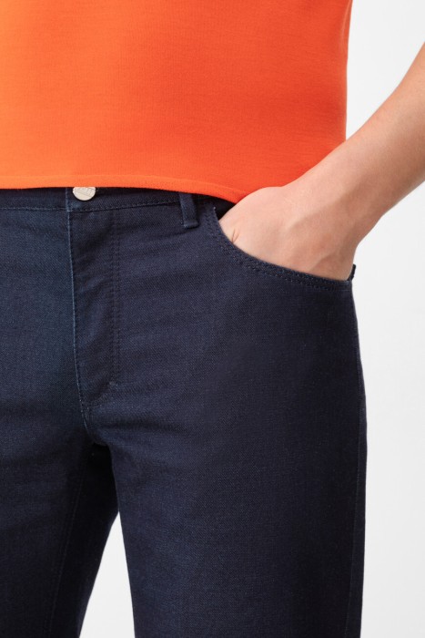 джинсы  из италии вид сбоку