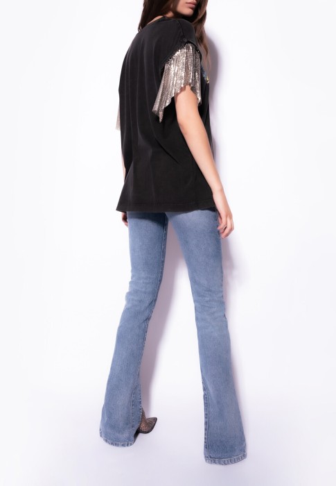 джинсы  из проверенных материалов спереди