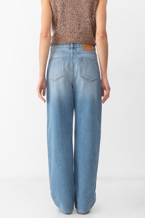 джинсы  от бренда max mara вид слева