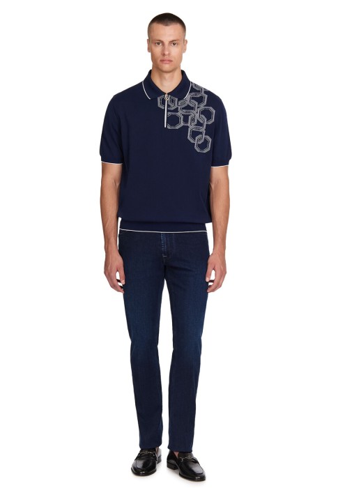 джинсы  от бренда stefano ricci вид слева