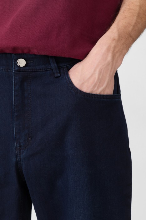 джинсы  из италии вид сбоку