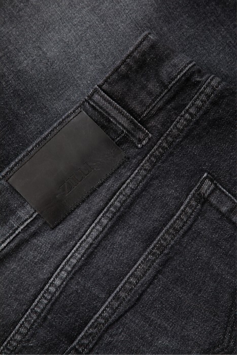 джинсы  для взрослого возраста с изнаночной стороны