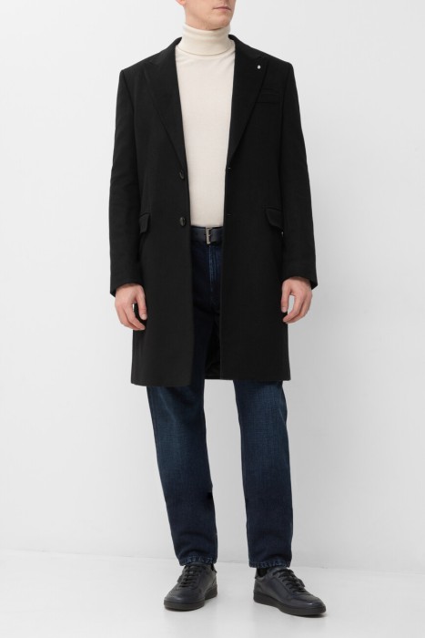 джинсы  из хлопка спереди