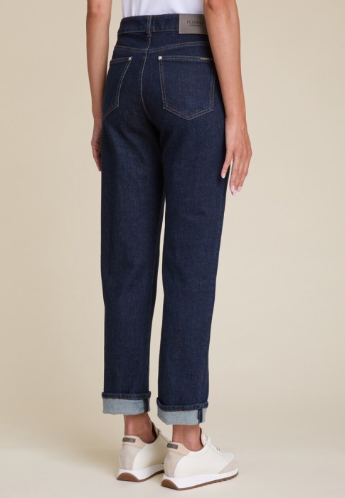 джинсы  от бренда peserico вид слева