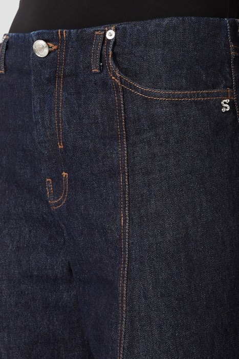 джинсы  из италии вид сбоку