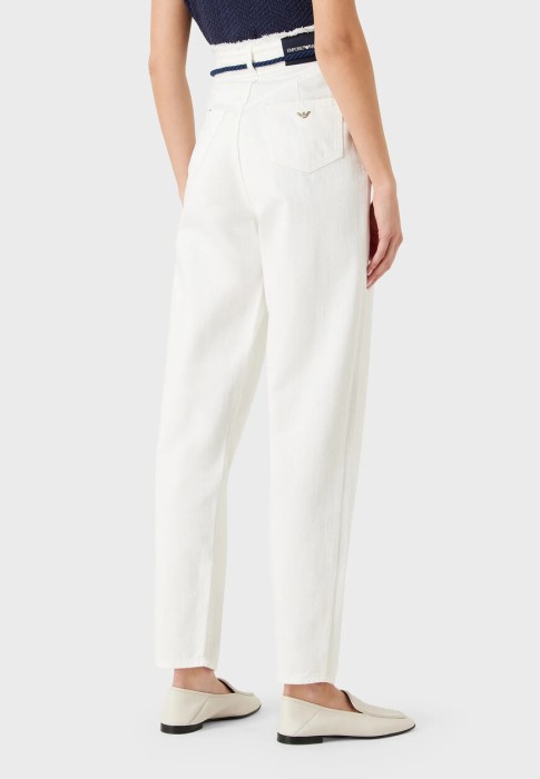 джинсы  из италии вид сбоку