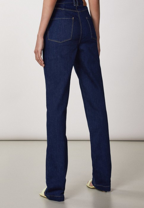 джинсы  из италии вид сбоку