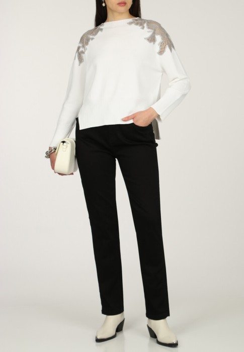 джинсы  от бренда elisa fanti вид слева