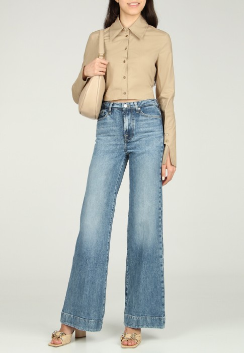 джинсы  от бренда 7 for all mankind вид слева