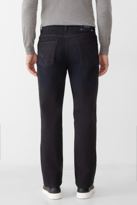 джинсы  от бренда zilli вид слева