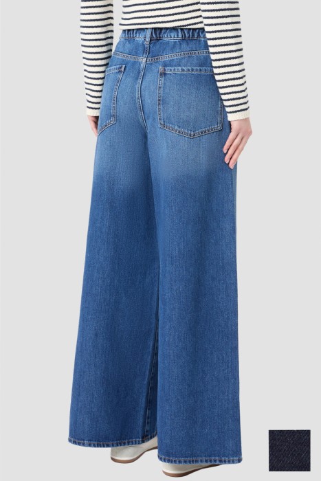 джинсы  из италии вид сбоку