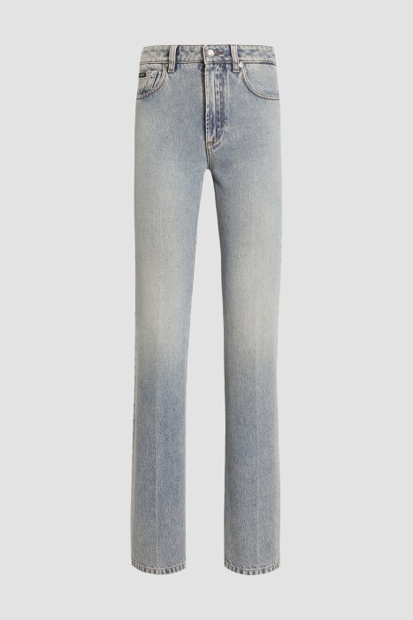 джинсы  из хлопка спереди