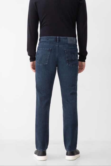 джинсы  от бренда zilli вид слева