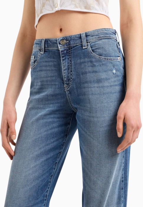 джинсы  из проверенных материалов спереди