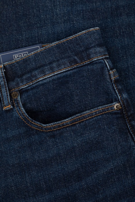 джинсы  винтажного стиля с лицевой стороны