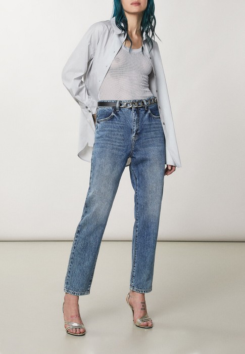 джинсы  от бренда patrizia pepe вид слева