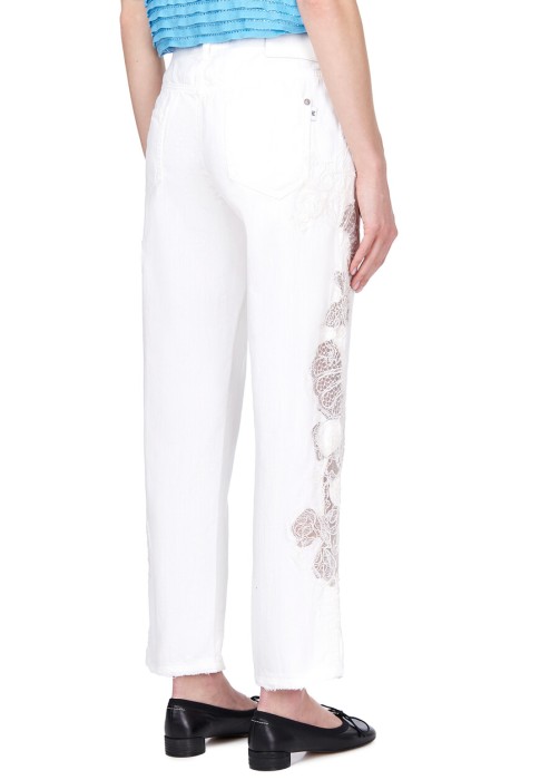 джинсы  из италии вид сбоку