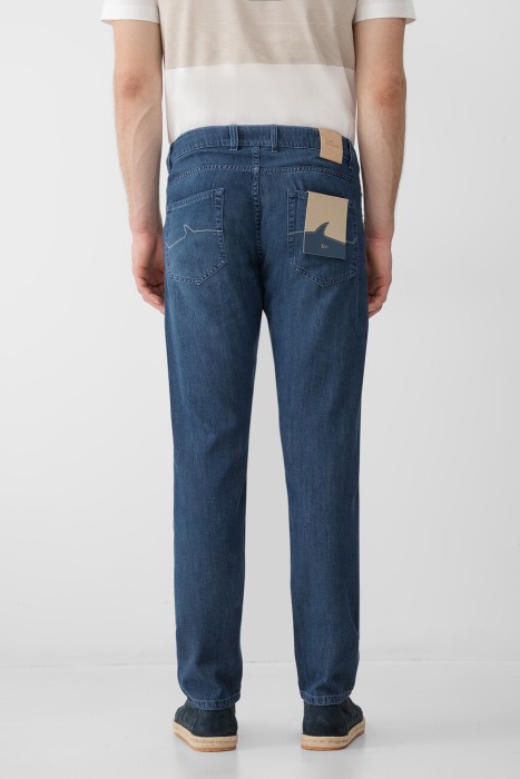 джинсы  от бренда paul&shark вид слева